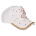  Baseball Hat Butterfly Hip Hop Adjustable Girls Pearl/Sequin Girls Sun Cap  eb-15956427